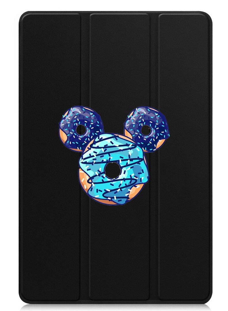 Theodor Protective Flip Case For Huawei MatePad 11.5 S (2024) With Trifold Stand Auto Wake Sleep Shockproof Cover Donut Mickey - Image 1