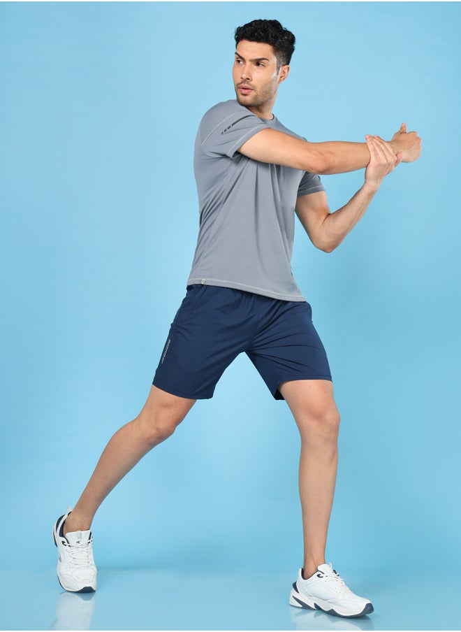 Technosport Solid 2-Way Stretch Shorts  - Image 5