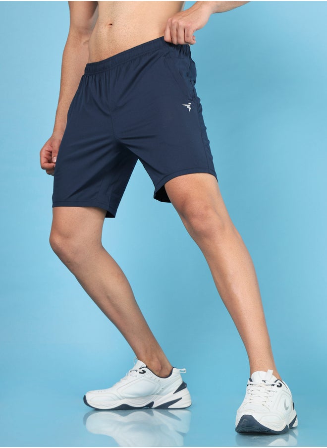 Technosport Solid 2-Way Stretch Shorts  - Image 2