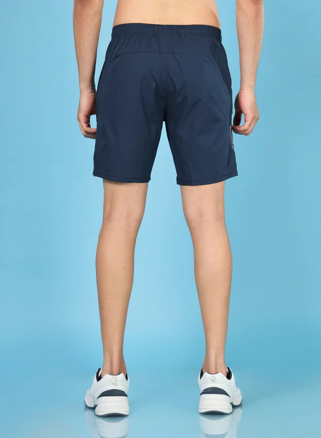 Technosport Solid 2-Way Stretch Shorts
