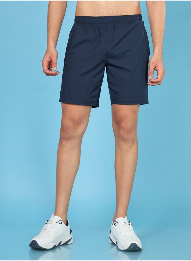 Technosport Solid 2-Way Stretch Shorts  - Image 3