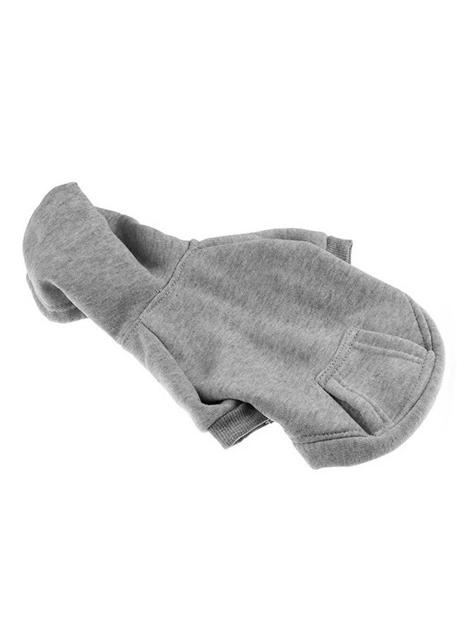 NIBEMINENT Winter Soft Coat With Hoodie Grey XLyard - Image 2