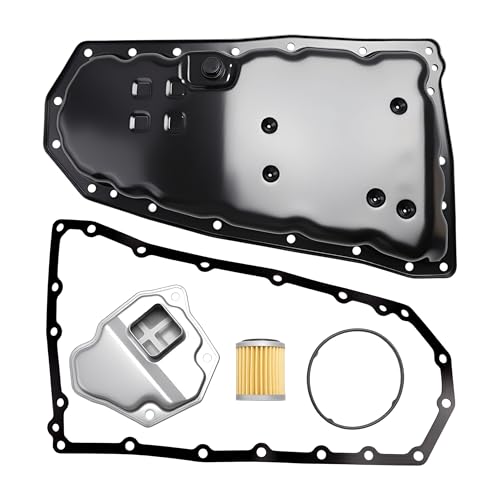 Riyhch Transmission Oil Pan with Gasket Drain Plug Transmission Filter for Nissan Altima Juke NV200 Rogue 20132016 16L20L25L OE 265862 265862 3139028X0A 3139028X0C - Image 1