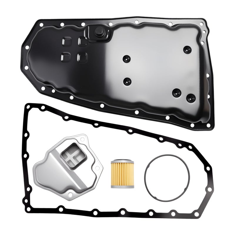 Riyhch Transmission Oil Pan with Gasket Drain Plug Transmission Filter for Nissan Altima Juke NV200 Rogue 20132016 16L20L25L OE 265862 265862 3139028X0A 3139028X0C - Image 3