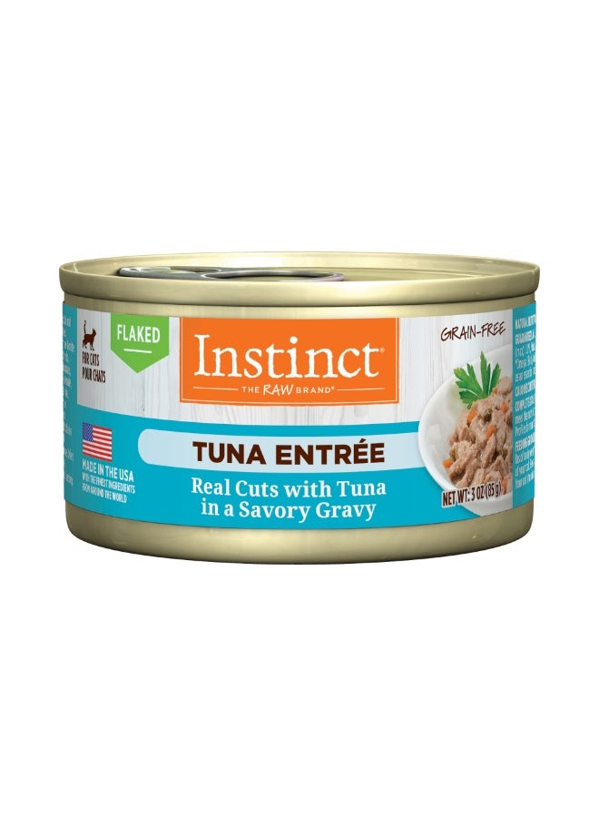 Instinct Flaked Tuna Entrée Wet Cat Food - 3OZ - Image 1