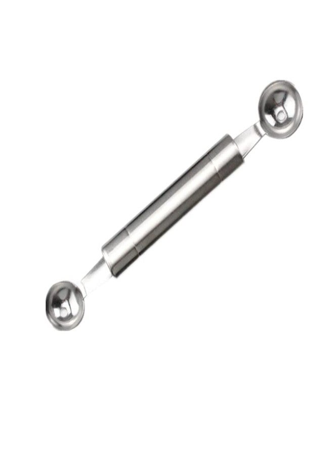 Ebonee Double-Sided Fruit Melon Baller Spoon, 2 in 1 Stainless Steel Scoop Cutter 20cm - Image 3