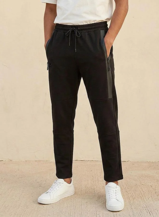 Kappa Kappa Heat Sealed Zipper Track Pants