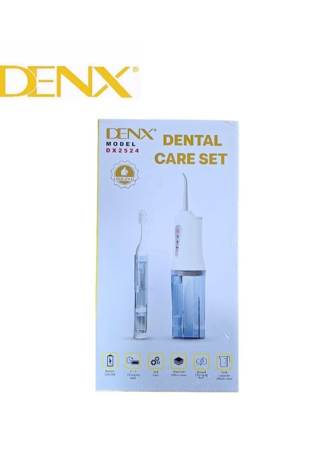Denx Smart Interdental Water Flosser Dental Care Kit with Innovative Toothbrush - Image 5