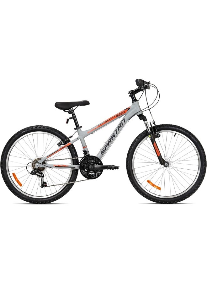 Spartan 24" Galaxy MTB - Gray/Ora  - Image 2