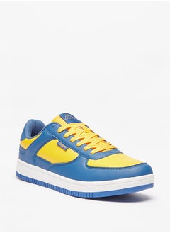 Kappa Men'S Textured Lace-Up Casual Sneakers  - Image 3