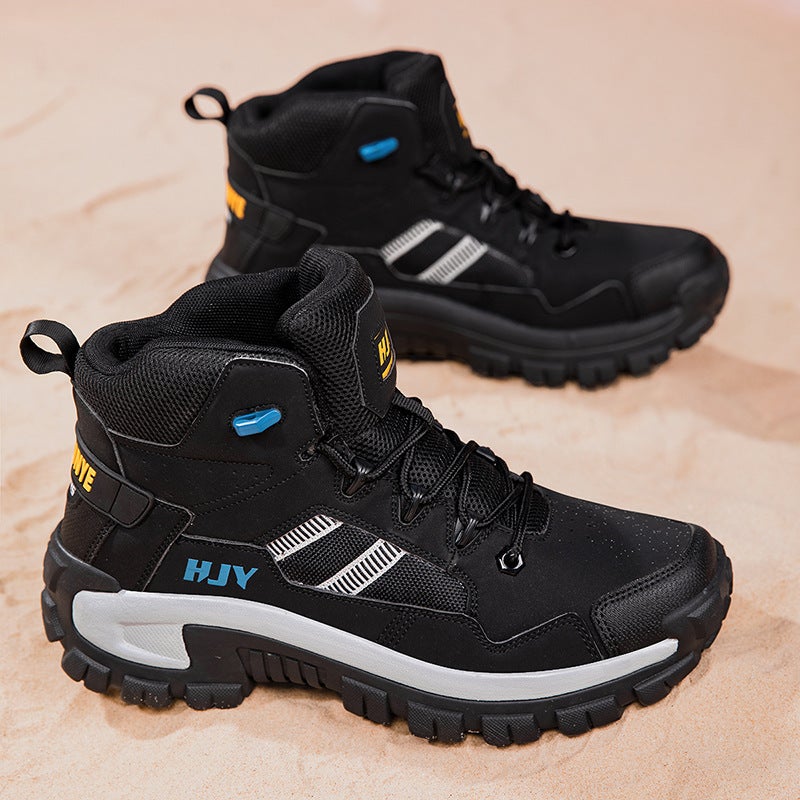 High-Top Hiking Boots, Outdoor Tactical Boots, Desert Boots, Snow Boots, Men'S Camping Large Size Training Shoes, Men'S Large Size 47 - Image 3