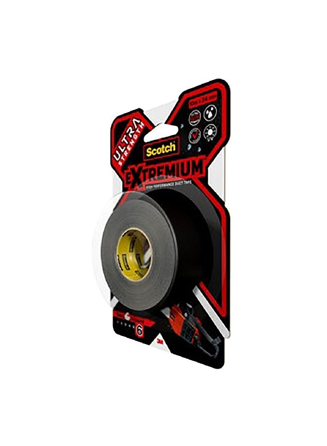 Scotch  Ultra High Strength Extremium Duct Tape Black 10m x 24mm UU010294716 - Image 2