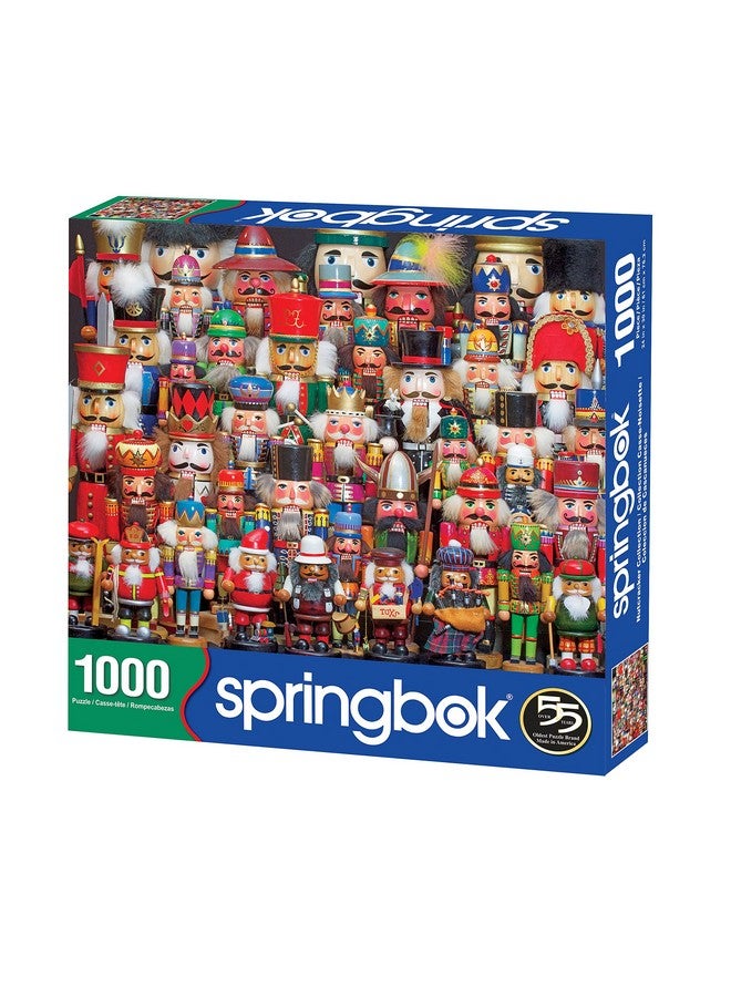 Springbok Nutcracker Collection 1000 Piece Jigsaw Puzzle For Adults Features A Colorful Collection Of Holiday Nutcracker Soldiers - Image 2