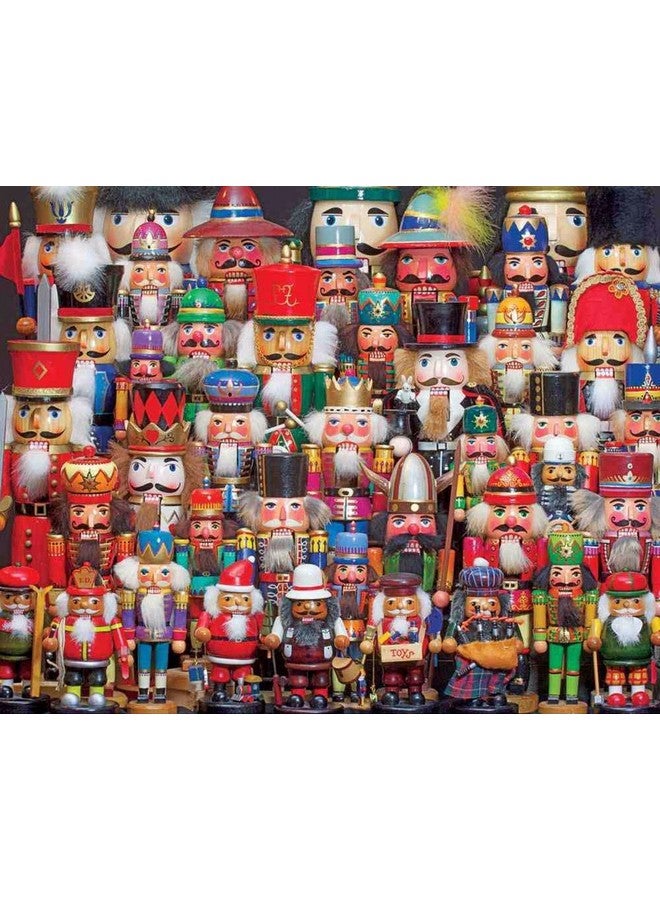 Springbok Nutcracker Collection 1000 Piece Jigsaw Puzzle For Adults Features A Colorful Collection Of Holiday Nutcracker Soldiers - Image 1