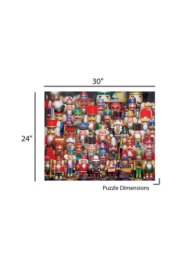 Springbok Nutcracker Collection 1000 Piece Jigsaw Puzzle For Adults Features A Colorful Collection Of Holiday Nutcracker Soldiers - Image 4