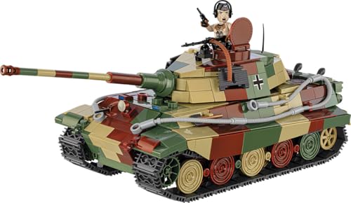 COBI Historical Collection WWII Panzer VI Ausf B KONIGSTIGER Tank Building Set 802 Pieces - Image 1