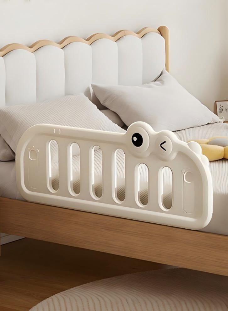 WALALLA Baby Bed Rail Guard, Adjustable Toddler Bed Safety Rail - 1 Piece Portable Bedside Guardrail with Close Mattress Fit, HDPE Safety Barrier, Anti-Fall Protector for Kids Baby Crib Toddler Bed Bedroom - Image 1