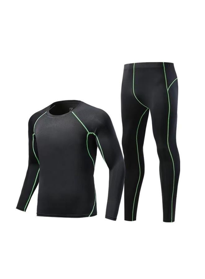 رحلة جوية بناطيل ضيقة للأطفال للأولاد لكرة السلة وكرة القدم بدلة رياضية للفتيات للجري واللياقة البدنية ملابس سريعة الجفاف ملابس التدريب - Image 5