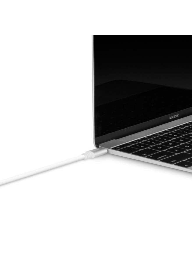 موشي كابل بقابس من USB-C إلى USB بطول 1 متر أبيض - Image 3