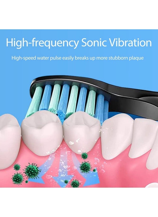 HOFAM - Toothbrush Heads For Fairywill Replacement Brush Heads For Fairy Will Electric Toothbrush Replacement Heads For Fairywill Fw507/508/551/515/917/959 Fwd1/D3/D7/D8 - Image 1