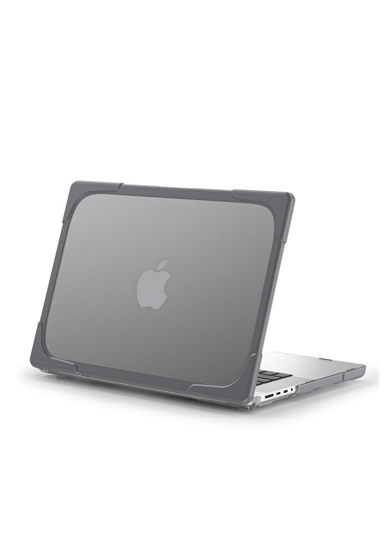GULFLINK - غطاء GULFLINK الصلب مع حامل مضاد للصدمات لجهاز MacBook pro مقاس 14.2 بوصة 2021 - Image 1