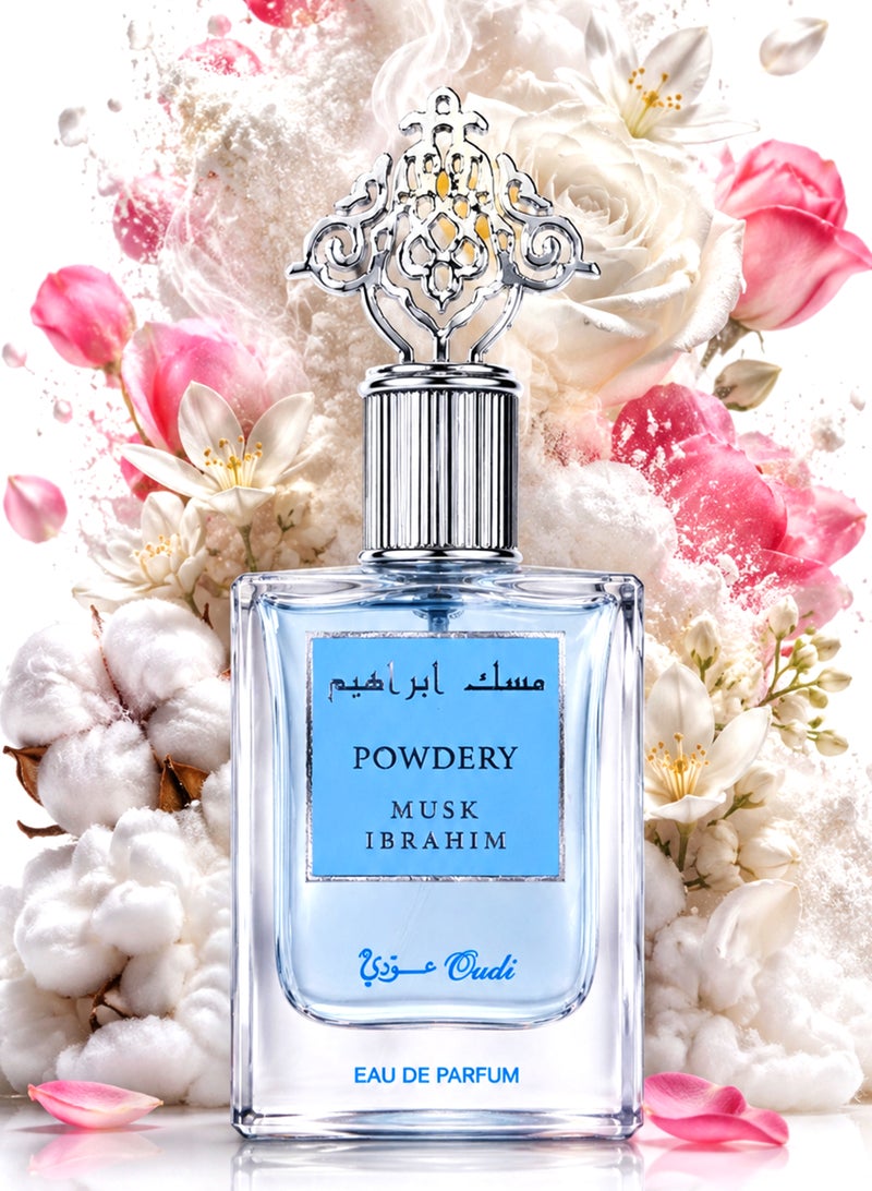 Powder Musk Eau De Parfum 100ml Unisex Perfume For Men Long Lasting Powdery Musky Rose White Floral Fragrance
