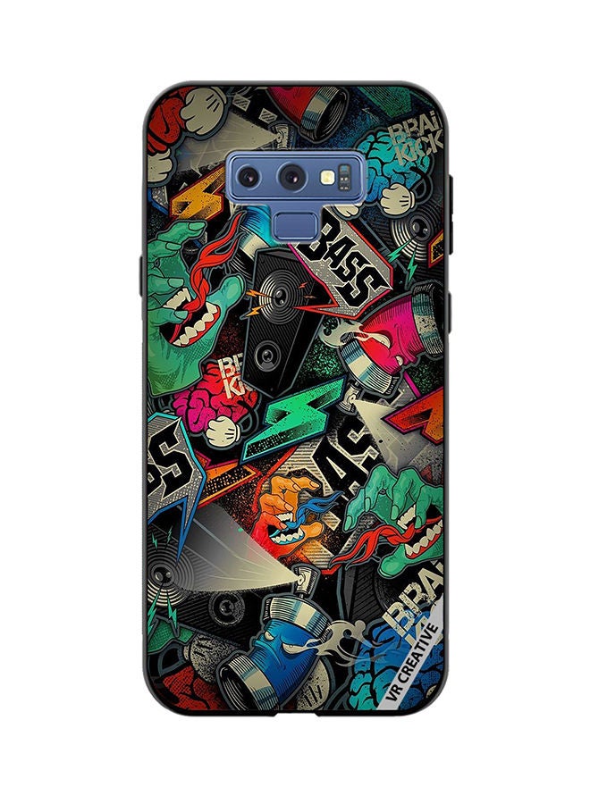 VR CREATIVE غطاء حماية لجهاز سامسونج جالكسي نوت 9 بتصميم متعدد الألوان - Image 1