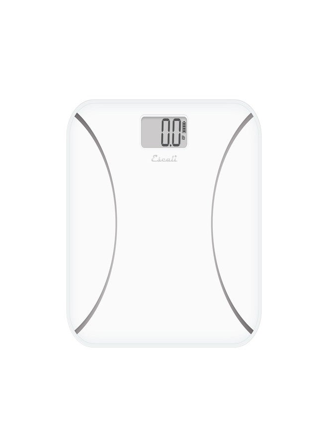 Escali Kinetic Bathroom Scale for Body Weight with Battery-Free Body Scale Design, Black - Image 1