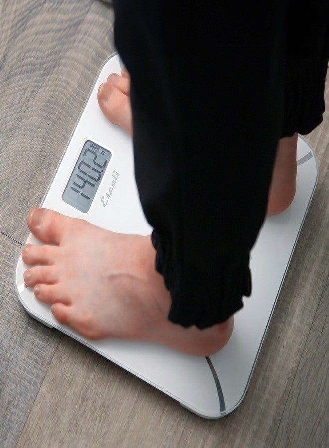 Escali Kinetic Bathroom Scale for Body Weight with Battery-Free Body Scale Design, Black - Image 2
