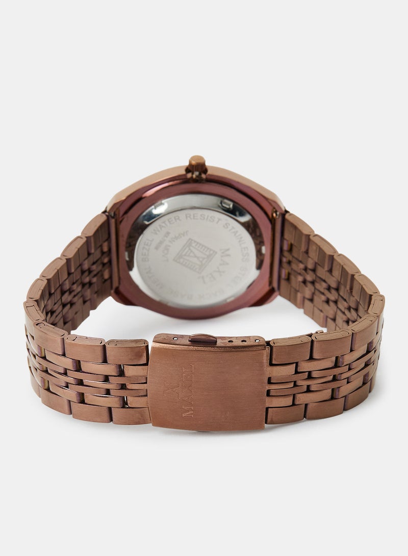 Maxel Men's Diastar True Water Resistant Analog Wrist Watch MX577 - 38mm - Image 2