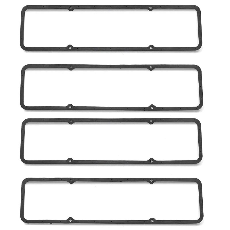 LIMICAR Small Block Chevy Valve Cover Gaskets SBC Steel Core Rubber Silicone SB Chevy 283 305 327 350 383 400 Valve Gasket 7484BOX Pack of 4