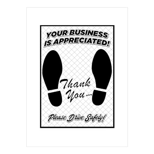 Tuklye White Car Paper Floor Mats Disposable Floor Cars Auto Vehicles Automotive Mat Covers Protector Detailing Detail Wash Temporary 16x20inch 50 - Image 1