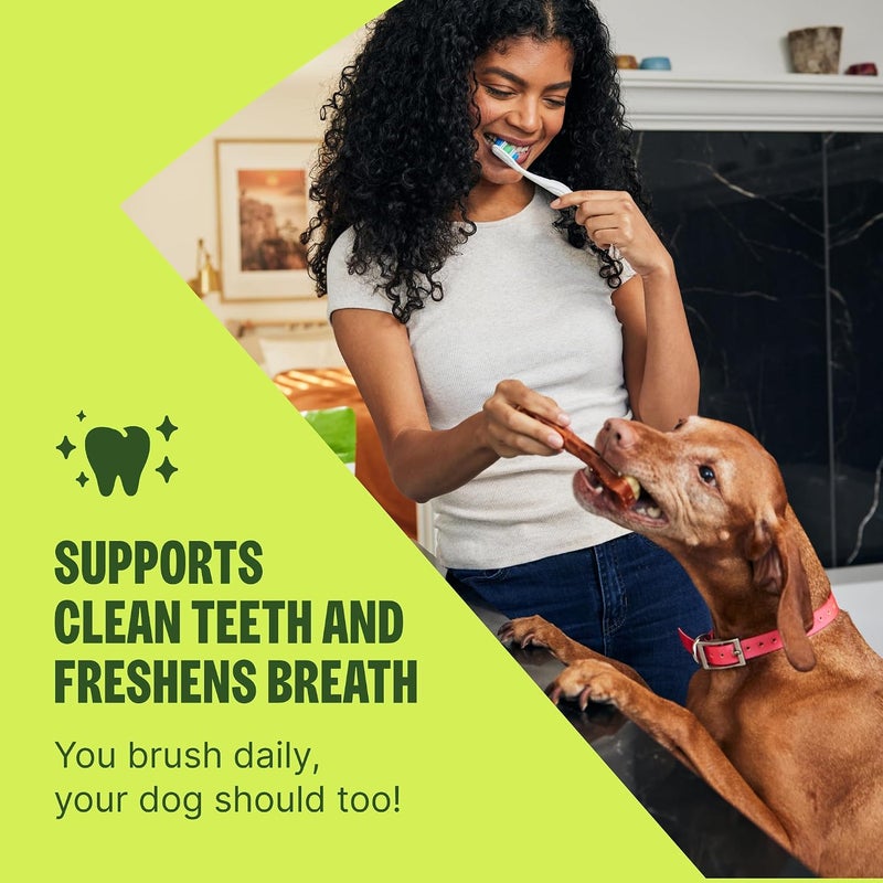 Whimzees by Wellness Dental Treats for Puppies, Natural, Grain Free, Helps to Clean Teeth, Freshen Breath, Reduce Tartar & Plaque, Longer Lasting Chew (M/L) - Image 3