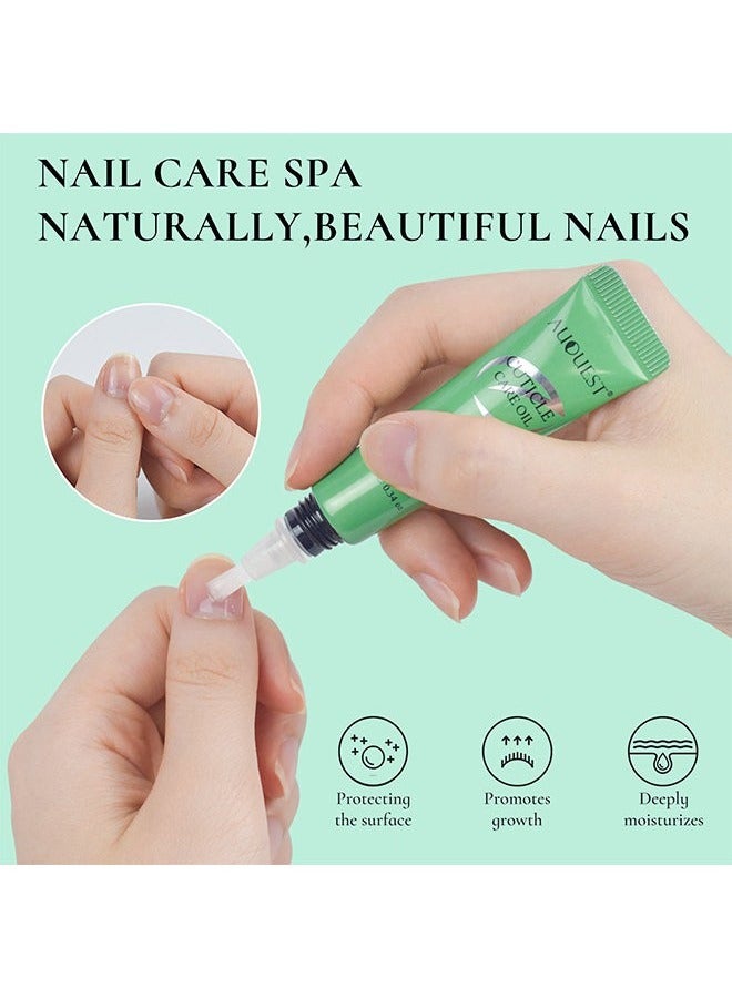 AuQuest Cuticle Care Oil，Nail Cuticle Oil Care with Smooth & Soft Cuticles Brush for Nail Repair Care Treatment Cuticle Oil Pen Nails Moisturizer Manicure Nourish Oil Support Healthy Nail Growth - Image 5