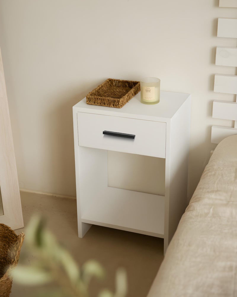 Furniture Store Modern MDF nightstand - Height 65 cm - Width 36 cm - Depth 30 cm, from Furniture Store. - Image 2