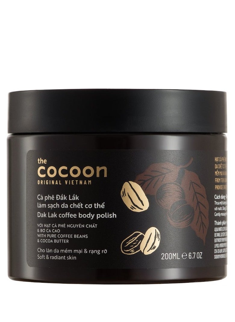The Cocoon Original Vietnam - Coffee body polish 200ml🌿 - Image 1