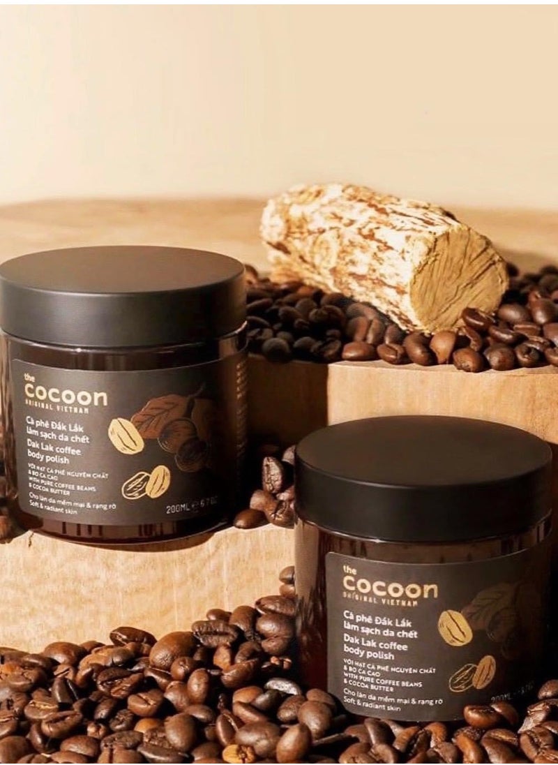 The Cocoon Original Vietnam - Coffee body polish 200ml🌿 - Image 1