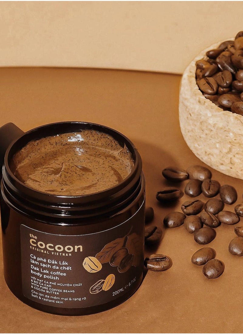 The Cocoon Original Vietnam - Coffee body polish 200ml🌿 - Image 1