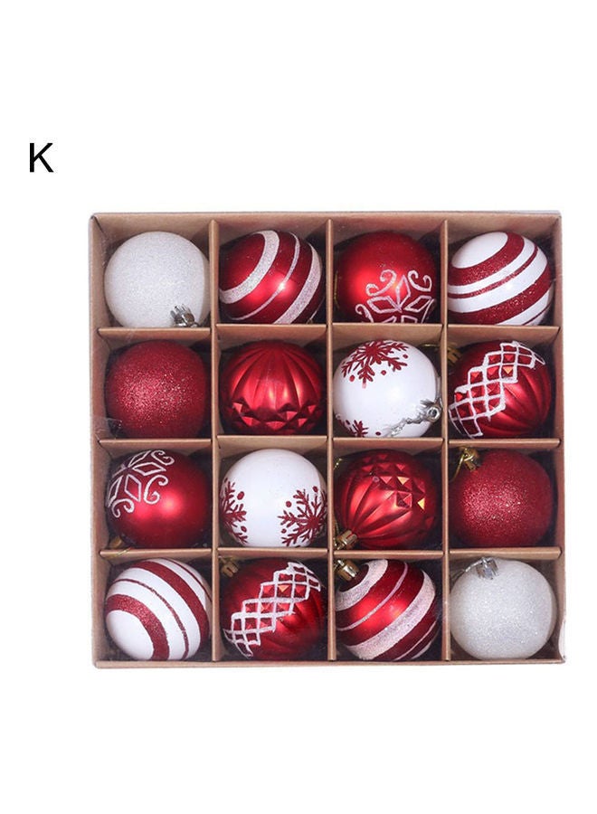 NIBEMINENT 16-Piece Decoration Ball Pendant Set