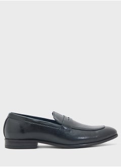 Robert Wood Texture Detail Classic Formal Slip Ons  - Image 1