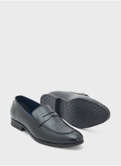 Robert Wood Texture Detail Classic Formal Slip Ons  - Image 3