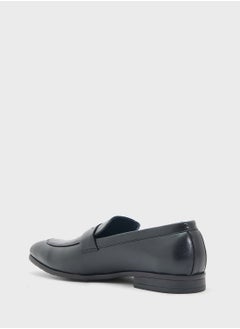 Robert Wood Texture Detail Classic Formal Slip Ons  - Image 2