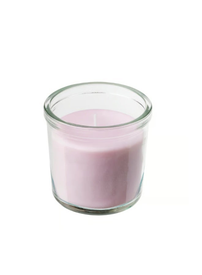 LUGNARE Scented Candle with Jasmine, Pear, Ginger & Lily of the Valley, Plant-Based Wax - Image 3
