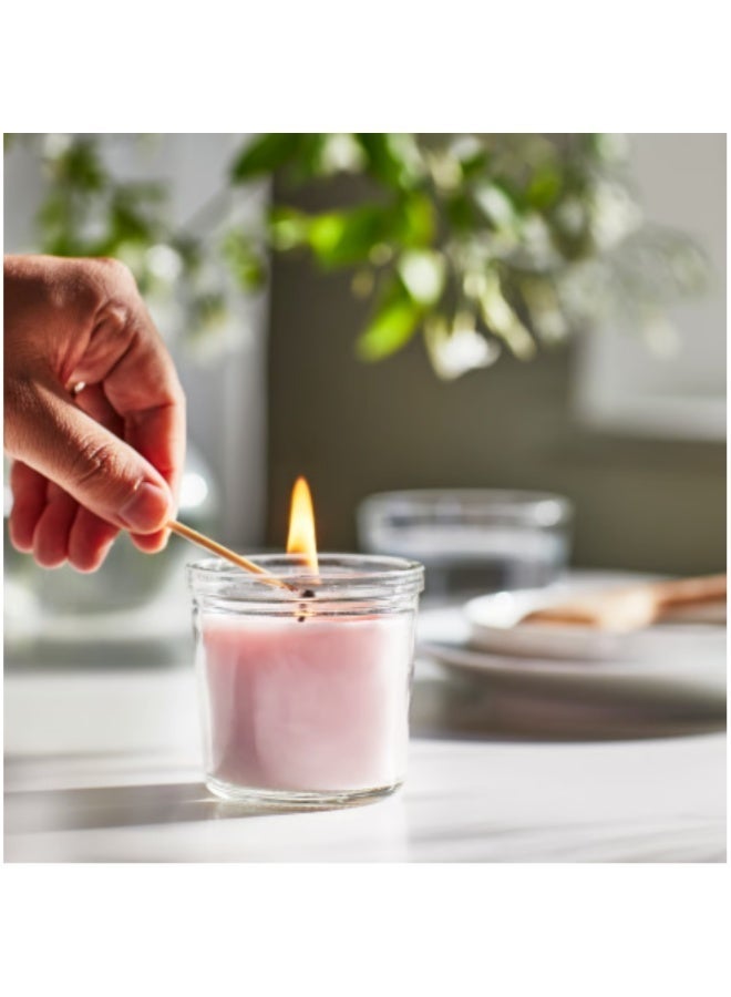 LUGNARE Scented Candle with Jasmine, Pear, Ginger & Lily of the Valley, Plant-Based Wax - Image 1