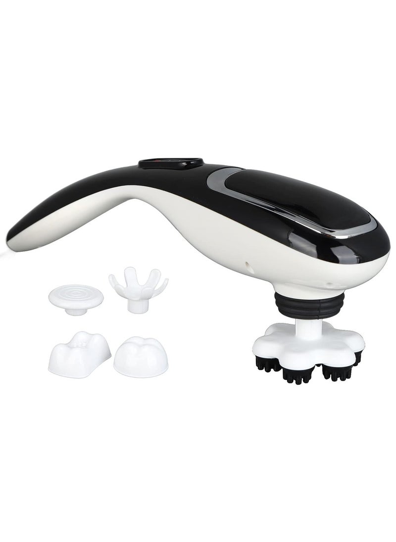 DubaiGallery Cordless Deep Tissue Massager - Handheld Massager with 5 Massage Head Attachments - Ideal for Muscle Tension Relief in Your Back, Neck, Legs, Shoulders, Feet, and Glutes  - Image 3