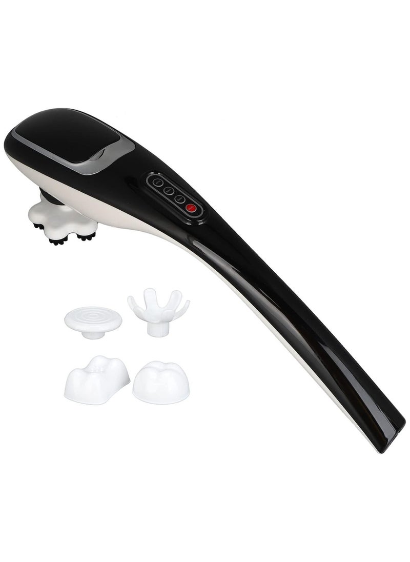 DubaiGallery Cordless Deep Tissue Massager - Handheld Massager with 5 Massage Head Attachments - Ideal for Muscle Tension Relief in Your Back, Neck, Legs, Shoulders, Feet, and Glutes  - Image 2