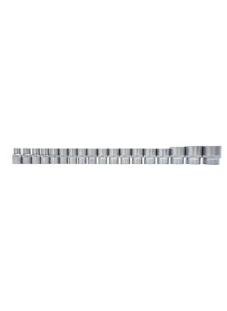 24 PC 1/2" Master Drive CRV Impact Socket Set in Portable Case Includes Extension Bars Universal Joint Speeder Handle Sliding Bar and Socket Bits - pzsku/Z405ADBD941EBD6A335E1Z/45/_/1705383545/a280b11d-8aed-45e0-b7f4-f443143bd0e1