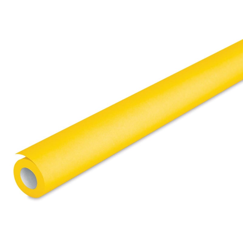 Fadeless Bulletin Board Paper, Fade-Resistant Paper for Classroom Decor, 24â€ x 60â€™, Canary, 1 Roll - Image 1