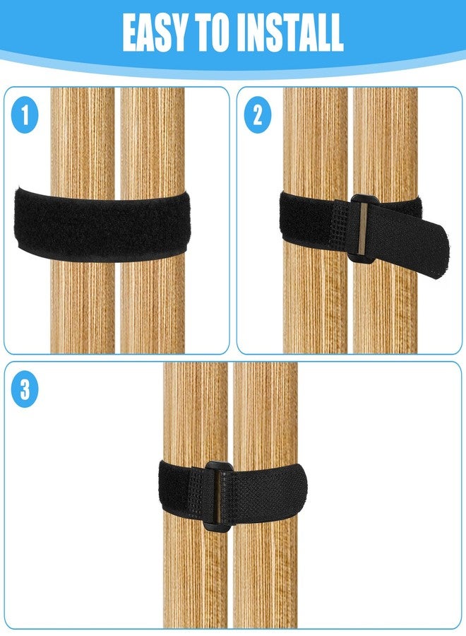 مجموعة جوسوجو من 10 قطع من أحزمة توصيل الأرائك، موصلات أرائك متعددة الاستخدامات، أحزمة توصيل أرائك شديدة التحمل، سهلة التركيب، لا تتطلب أدوات، لربط أرجل الأريكة معًا - Image 3