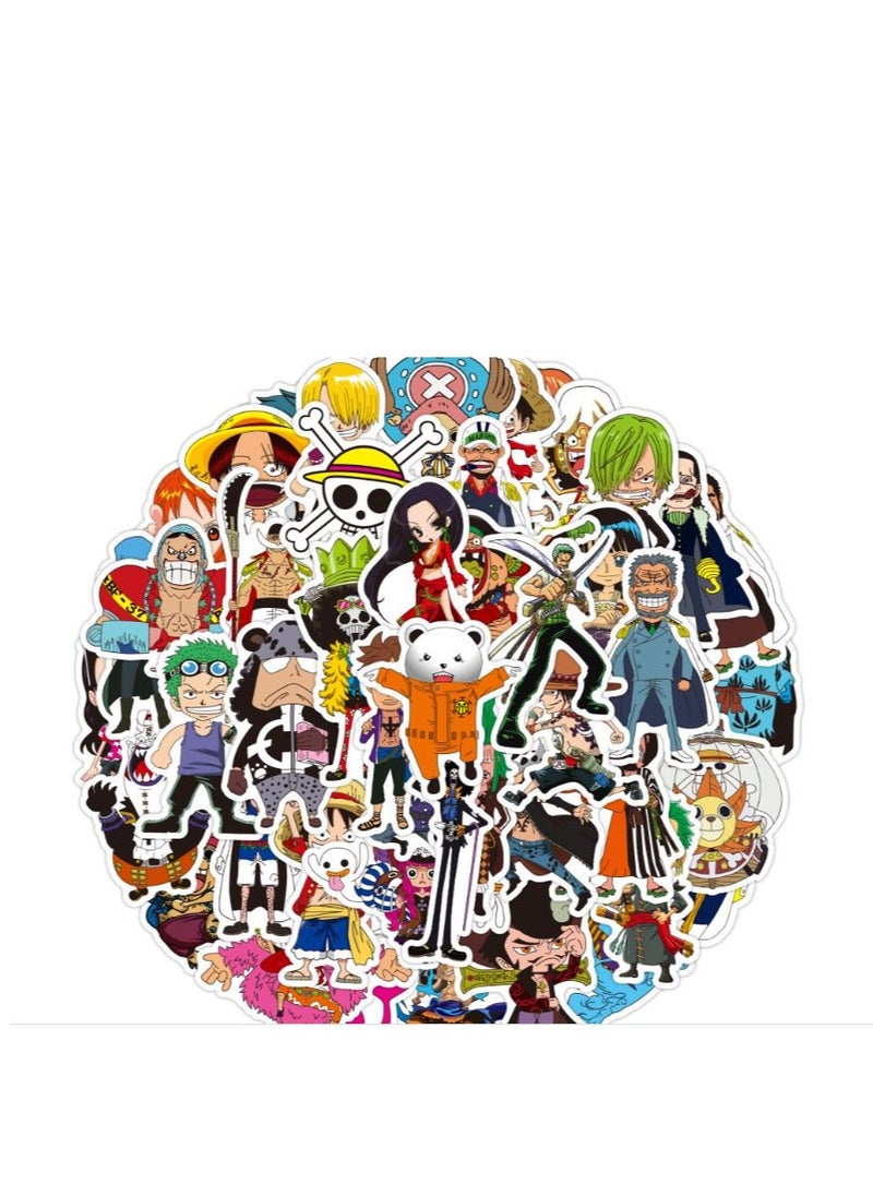 Y&D 50-Piece Laptop Anime Waterproof Stickers  - Image 2